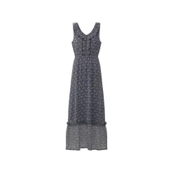 esmara Damen Maxikleid, mit klassischem Paisley-Muster - B-Ware