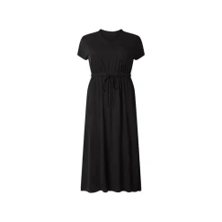 esmara® Damen-Maxi-Kleid, XL, schwarz - B-Ware neuwertig