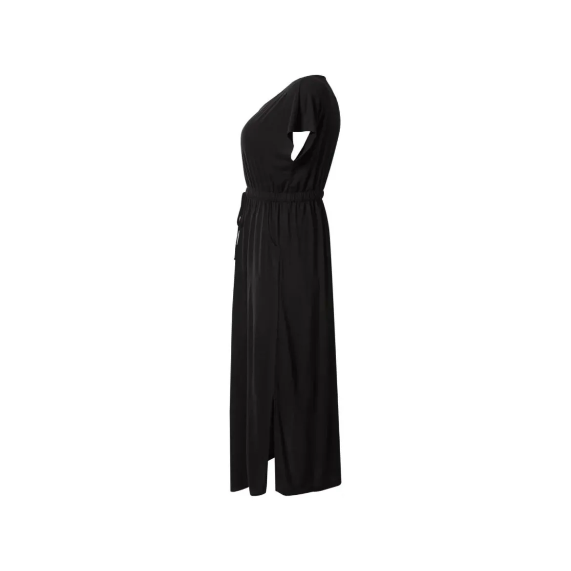 esmara® Damen-Maxi-Kleid, XL, schwarz - B-Ware neuwertig