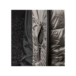 esmara® Damen Maxi-Steppmantel, seitlicher Gehschlitze mit Druckknöpfen - B-Ware