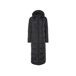 esmara® Damen Maxi-Steppmantel, seitlicher Gehschlitze mit Druckknöpfen - B-Ware
