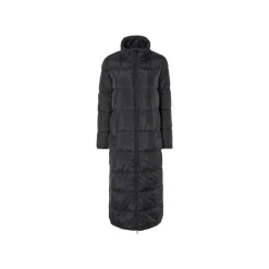 esmara® Damen Maxi-Steppmantel, seitlicher Gehschlitze mit Druckknöpfen - B-Ware