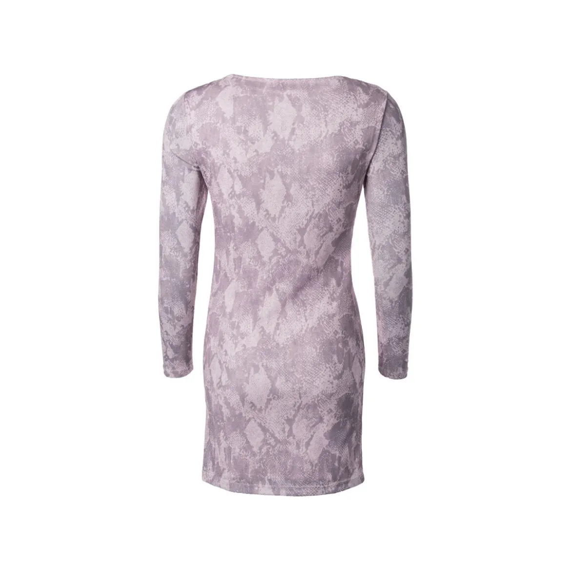 esmara® Damen Mesh-Kleid mit modischem Snake-Print, rosa (M (40/42)) - B-Ware neuwertig