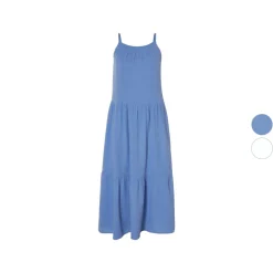 esmara® Damen Midi-Kleid mit Volants - B-Ware