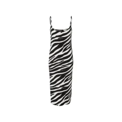 esmara® Damen Midikleid  Spaghettikleid mit Knit-Struktur - B-Ware