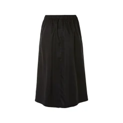 esmara® Damen Midirock, A-Linie (schwarz, 34) - B-Ware neuwertig