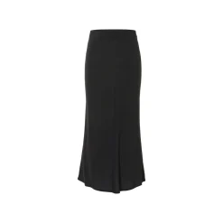 esmara® Damen Midi-Rock, mit elastischem Gummizugbund - B-Ware