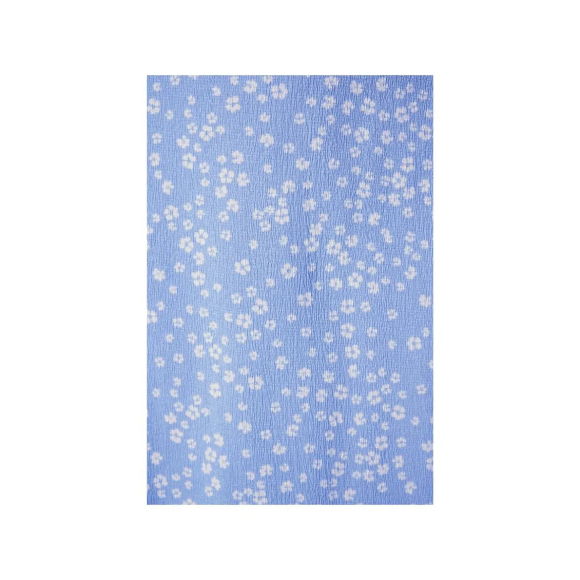 ESMARA® Damen Midi-Wickelrock, mit modischer Crinklestruktur (hellblau mit Blumen, S(36/38)) - B-Ware sehr gut