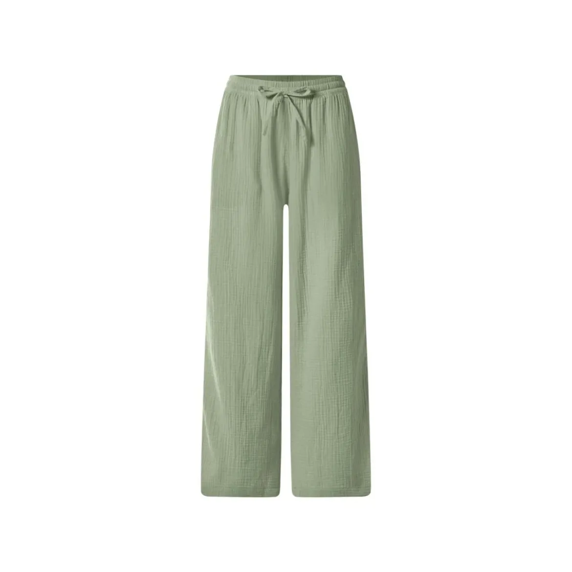 ESMARA® Damen Musselin-Hose (Grün, M(40/42)) - B-Ware neuwertig