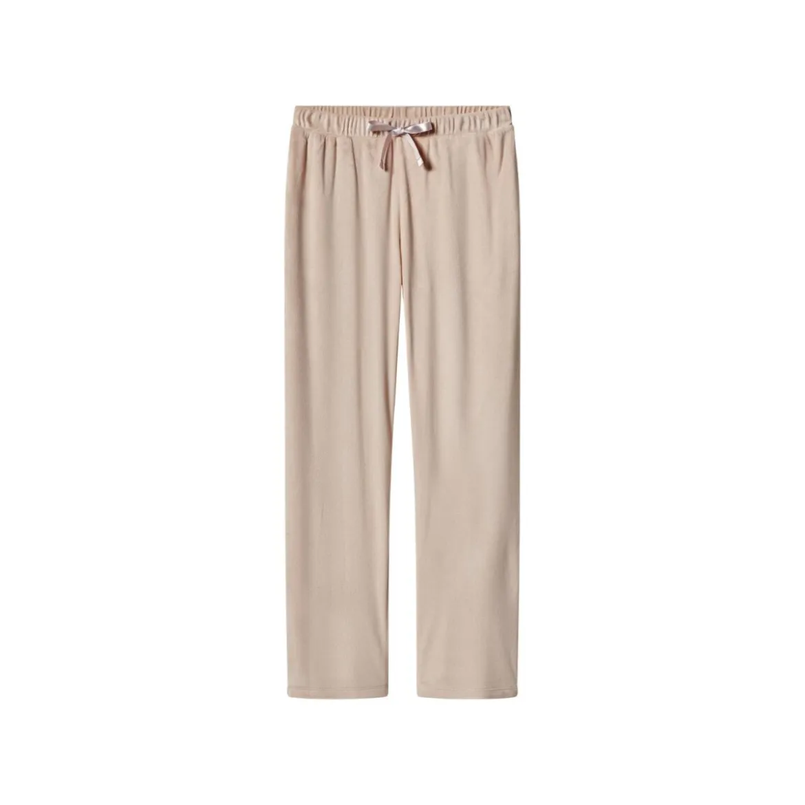 esmara® Damen Nicki-Pyjama (Beige, XS(32/34)) - B-Ware neuwertig