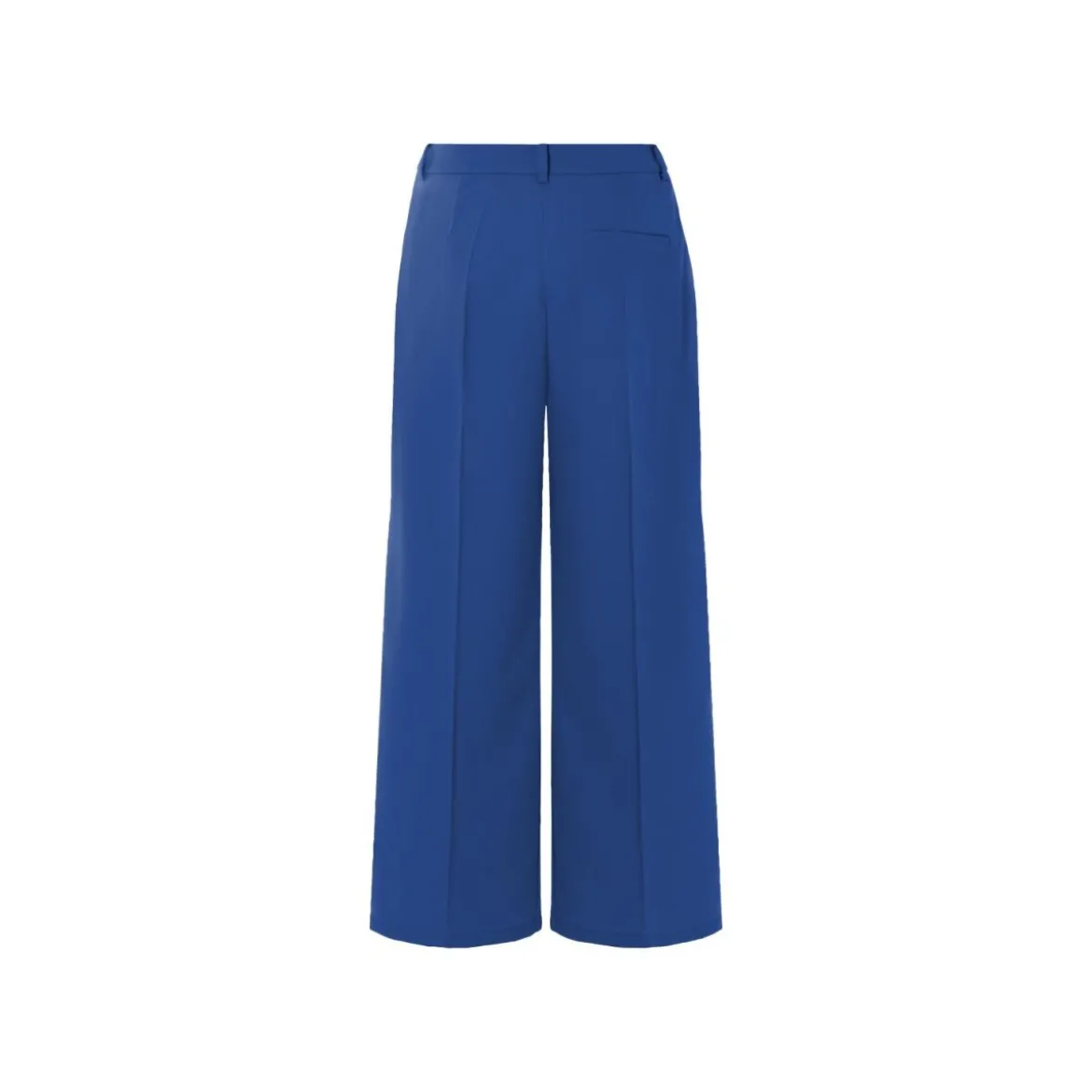 esmara® Damen Palazzohose, mit hoher Taille (Blau, 36) - B-Ware neuwertig