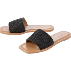 esmara® Damen Pantoletten, mit leichter TPR-Laufsohle - B-Ware