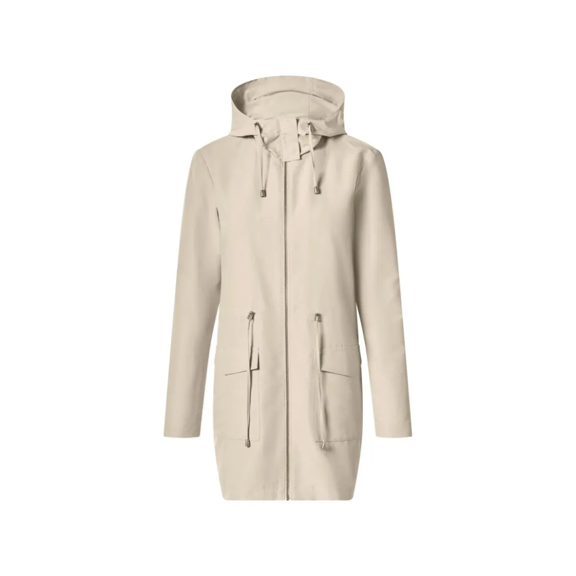 ESMARA Damen Parka, 44, beige - B-Ware neuwertig