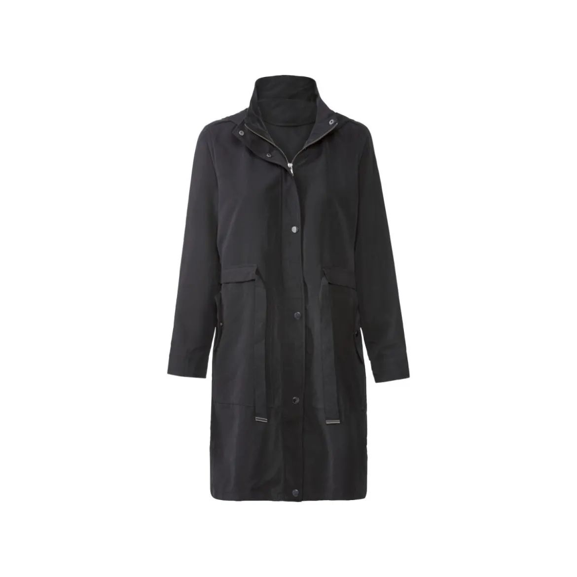esmara® Damen Parka, leger geschnitten, mit Stehkragen - B-Ware