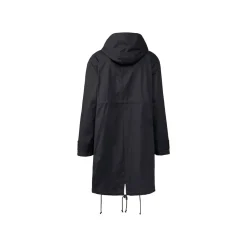 esmara® Damen Parka mit hohem Bio-Baumwollanteil (schwarz, 36) - B-Ware neuwertig