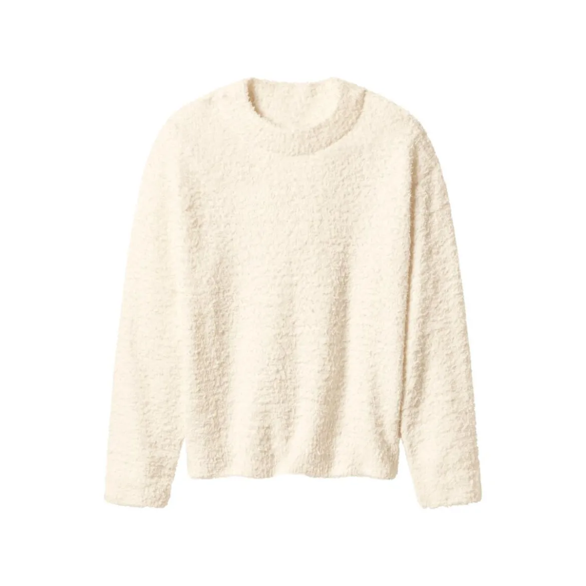 esmara® Damen Plüschpullover (Beige, XS(32/34)) - B-Ware neuwertig