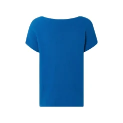 esmara® Damen Pullover, aus reiner Baumwolle (Blau, S(36/38)) - B-Ware neuwertig