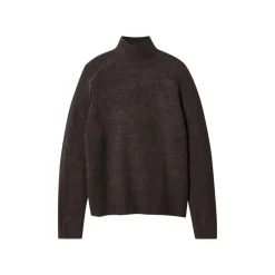 esmara® Damen-Pullover, aus Strick, S, anthrazit - B-Ware sehr gut