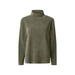 ESMARA® Damen Pullover im Cord-Look (Grün, XS (32/34)) - B-Ware neuwertig