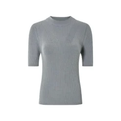 ESMARA® Damen Pullover, in weicher Feinstrick-Qualität (Grau, M(40/42)) - B-Ware neuwertig