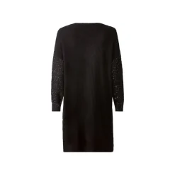 esmara® Damen Pulloverkleid, leger geschnitten (schwarz, XS(32/34)) - B-Ware neuwertig