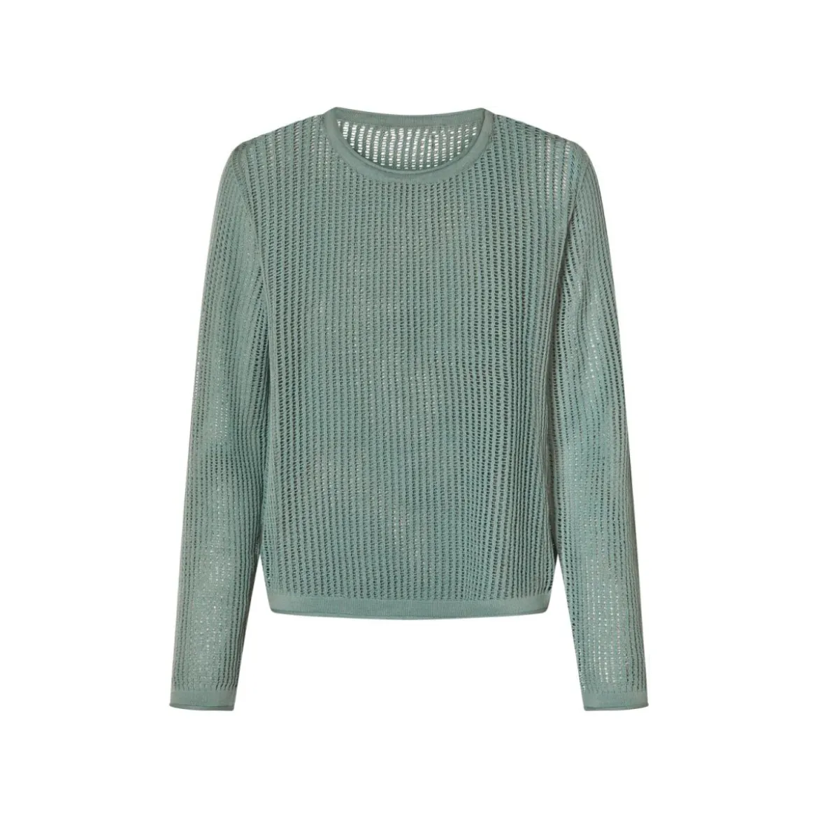 esmara® Damen Pullover, mit Leinen (Blau, L(44/46)) - B-Ware neuwertig