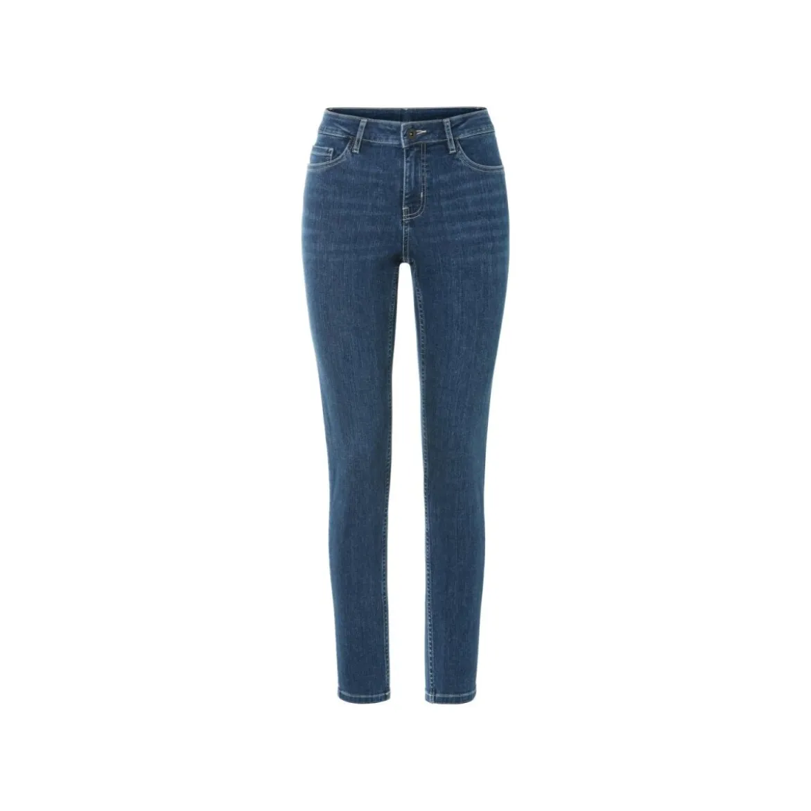 ESMARA® Damen Push-up-Jeans, Super Skinny Fit, mit normaler Leibhöhe (Blau, 38) - B-Ware neuwertig
