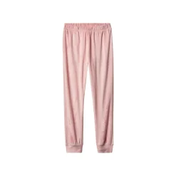 esmara® Damen-Pyjama, aus Velours, XS, rosa - B-Ware neuwertig