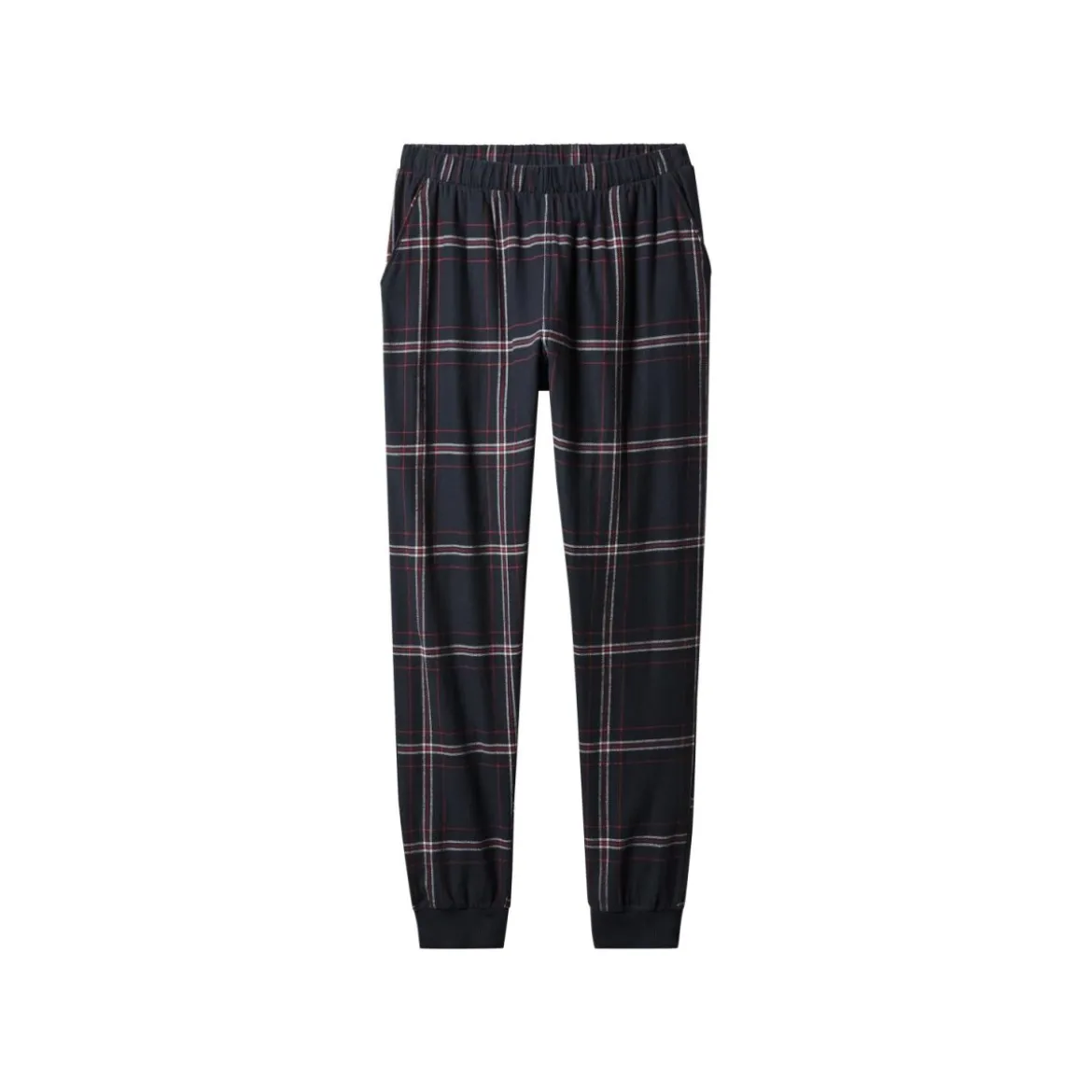 esmara® Damen Pyjama mit Hose aus Flanell - B-Ware