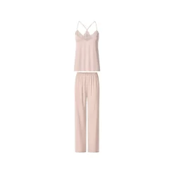 ESMARA® Damen Pyjama (Rosa, S(36/38)) - B-Ware sehr gut