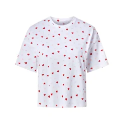 esmara® Damen Pyjama (Weiß, XS(32/34)) - B-Ware neuwertig