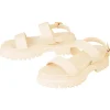 esmara® Damen Sandalen, 39, beige - B-Ware neuwertig