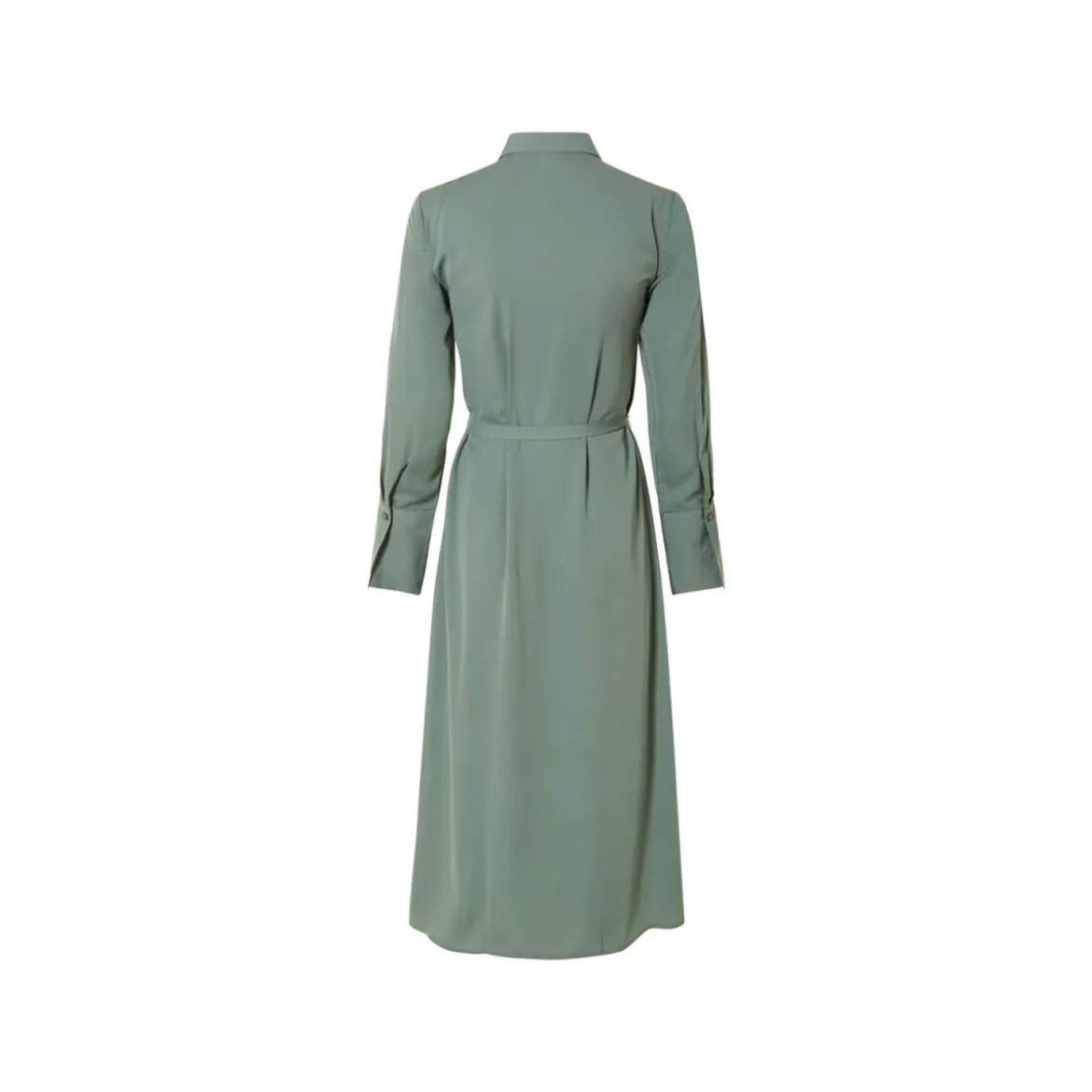 esmara® Damen Satin-Kleid, moderne Midi-Länge - B-Ware
