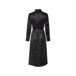 esmara® Damen Satin-Kleid, moderne Midi-Länge - B-Ware