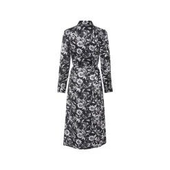 esmara® Damen Satin-Kleid, moderne Midi-Länge - B-Ware