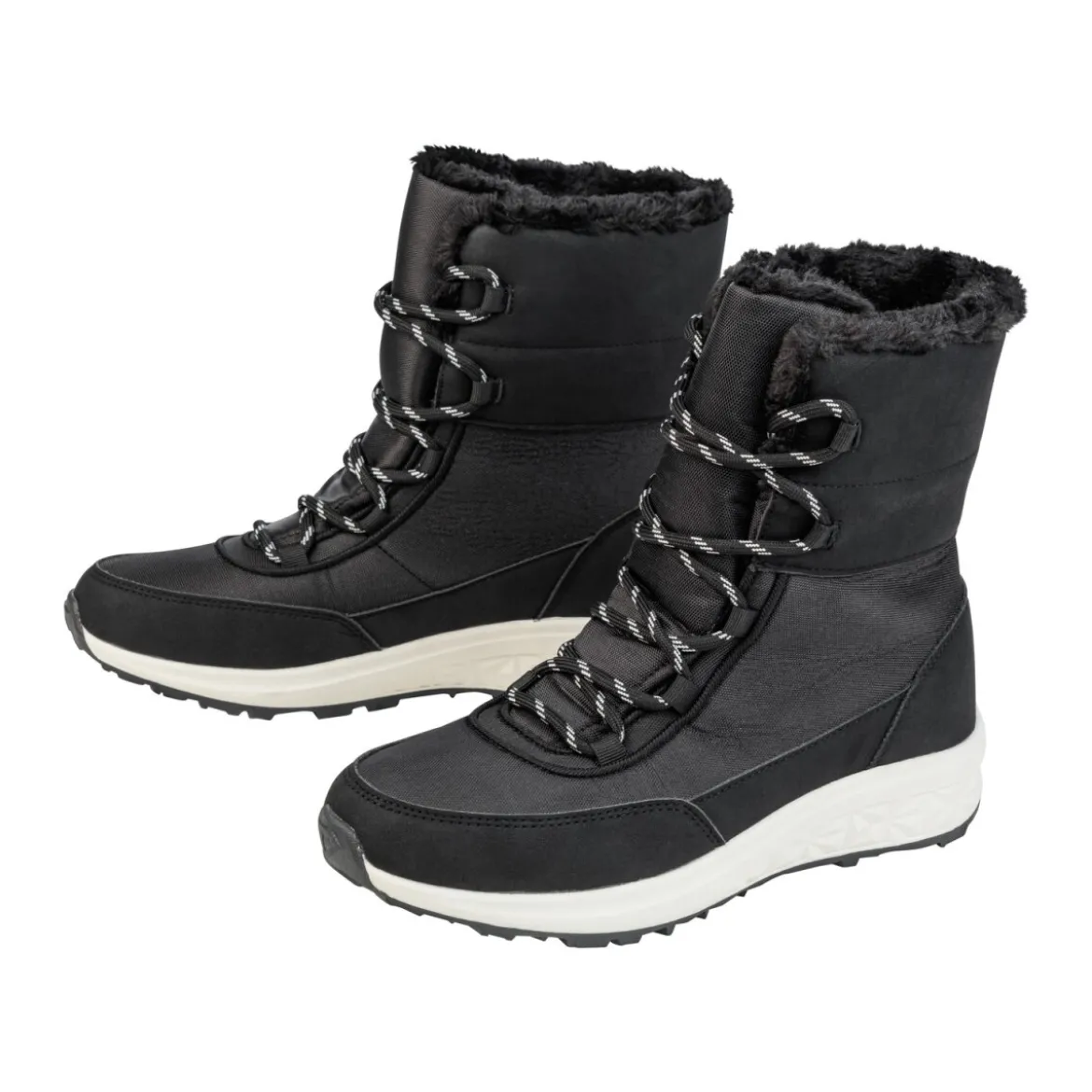 esmara® Damen Schnürstiefel, profilierte Laufsohle - B-Ware