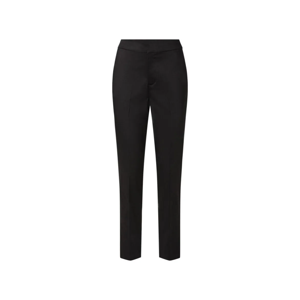 esmara® Damen Slacks, moderne Knöchellänge (Schwarz, 36) - B-Ware neuwertig