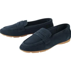 esmara® Damen Slipper mit Lederdecksohle - B-Ware