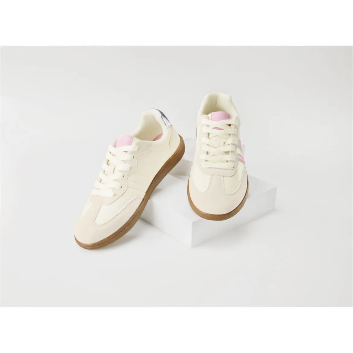 esmara® Damen Sneaker mit Leder - B-Ware