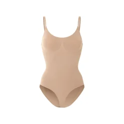 ESMARA® Damen Soft-Shaping-Body, ohne Seitennähte (Beige, XL(48/50)) - B-Ware neuwertig