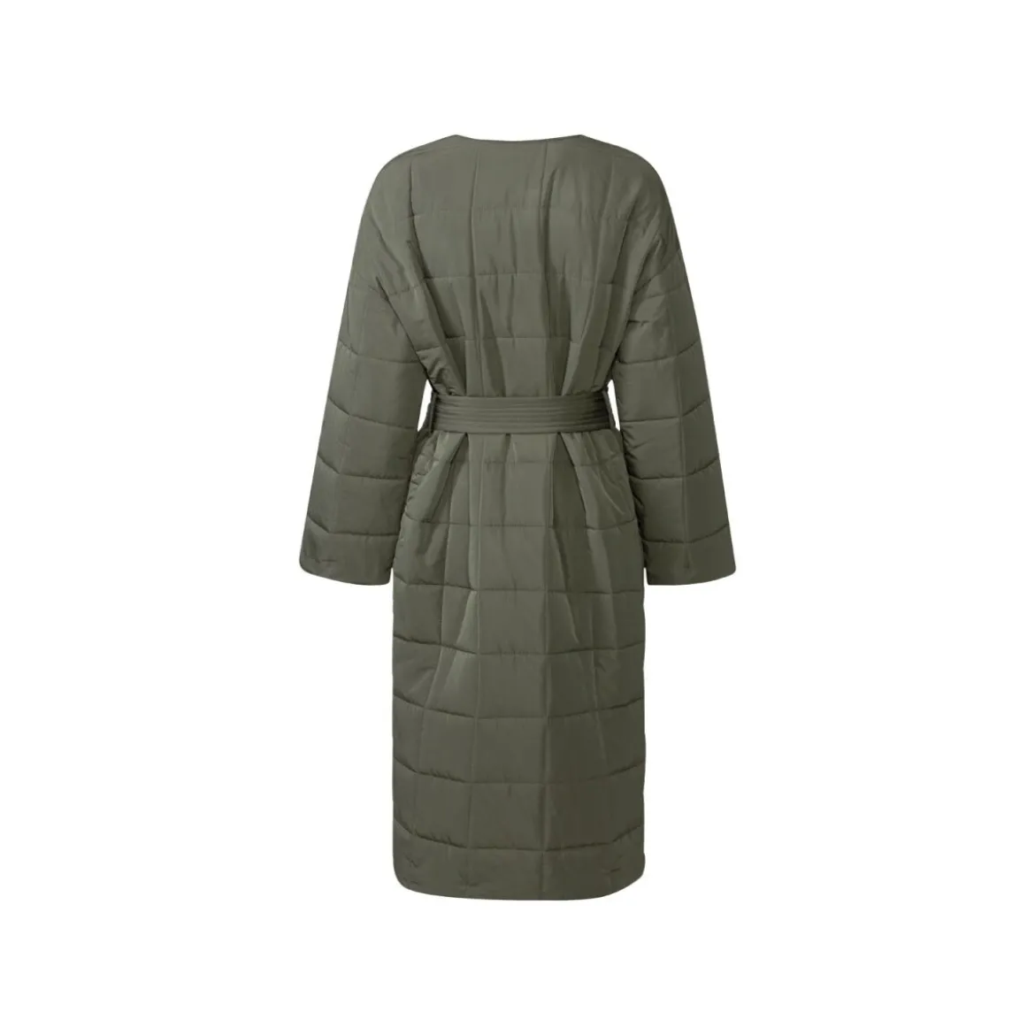 esmara® Damen Steppmantel mit Bindegürtel - B-Ware