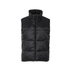 esmara® Damen Steppweste, wasserabweisendes Obermaterial (Schwarz, S(36/38)) - B-Ware neuwertig