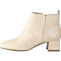 esmara® Damen Stiefeletten mit Reißverschluss (beige, 38) - B-Ware neuwertig