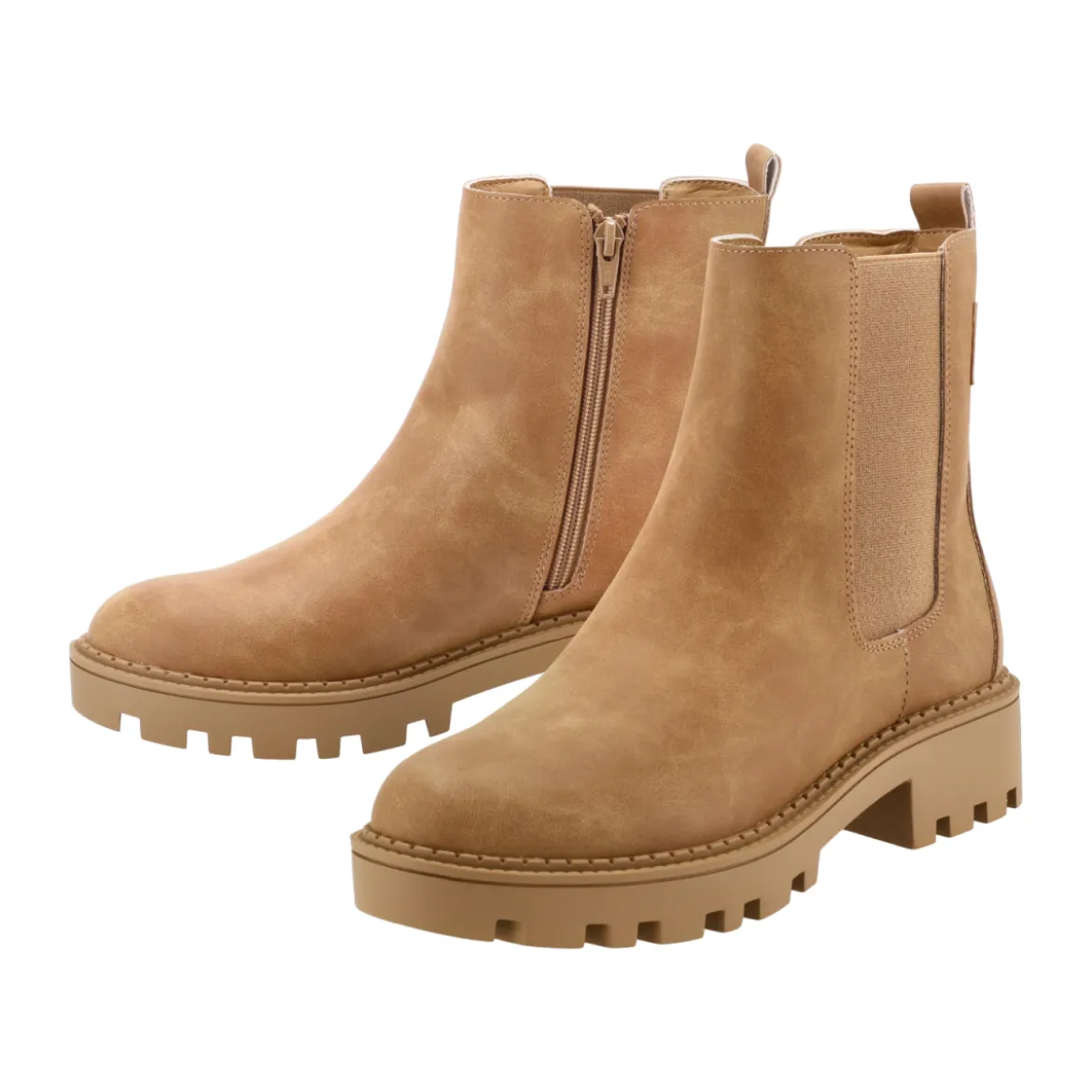 esmara® Damen Stiefeletten, mit seitlichem Elastikeinsatz - B-Ware