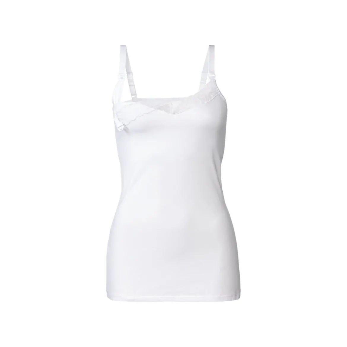 esmara® Damen Still-Tops, hoher Baumwollanteil, 2er Set - B-Ware