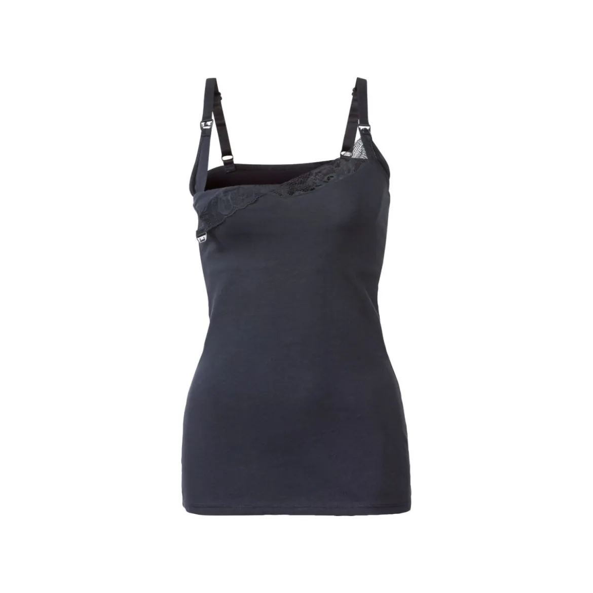 esmara® Damen Still-Tops, hoher Baumwollanteil, 2er Set - B-Ware