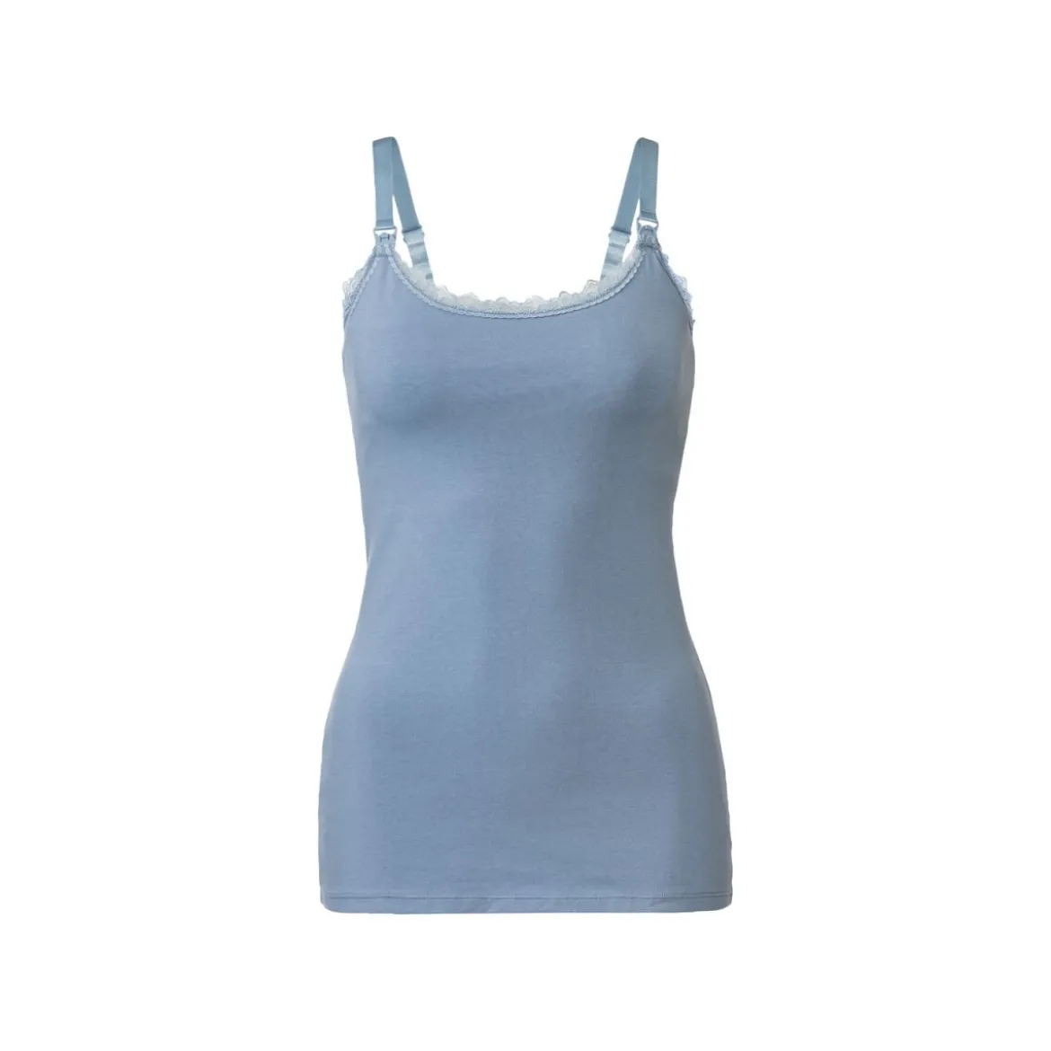 esmara® Damen Still-Tops, hoher Baumwollanteil, 2er Set - B-Ware