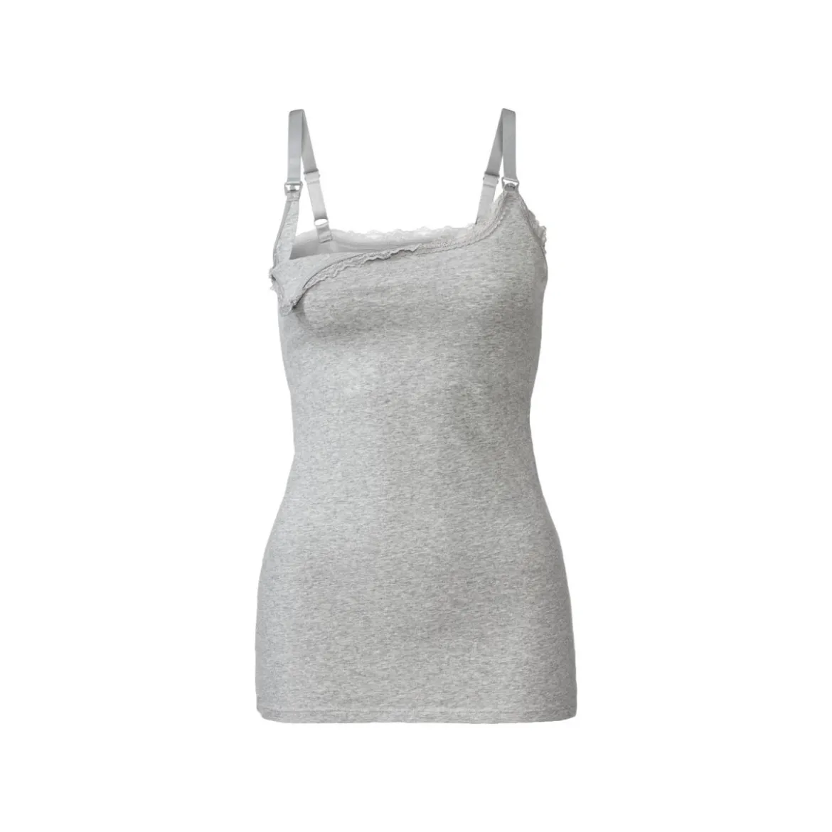 esmara® Damen Still-Tops, hoher Baumwollanteil, 2er Set - B-Ware