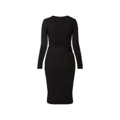 esmara® Damen Strickkleid mit edlem Glitzereffekt (schwarz, S(36/38)) - B-Ware neuwertig