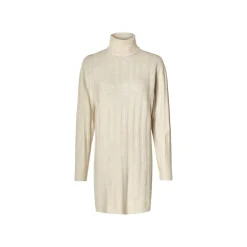esmara® Damen Strickkleid, mit recyceltem Material - B-Ware